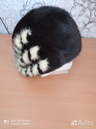 Шапка норковая женская