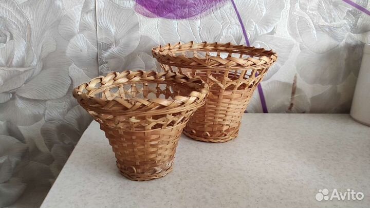 Корзина плетеная