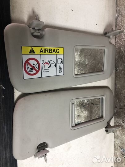 Солнцезащитные козырьки KIA Rio 4