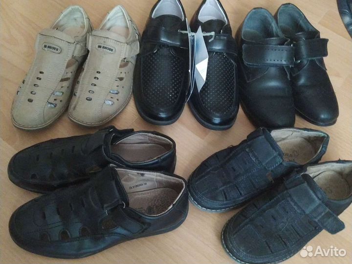 Туфли школьные для мальчика 32-35