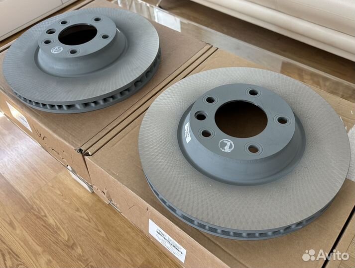 Диск тормозной передний правый Porsche Cayenne 955