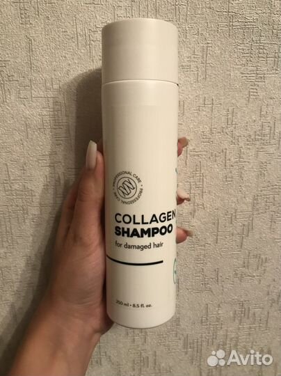 Коллагеновый шампунь для поврежденных волос Occuba
