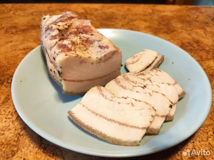 Сало рассольное деревенское