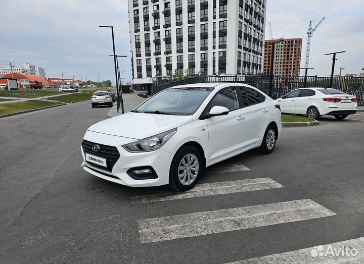 Hyundai Solaris 1.6 МТ, 2019, 102 000 км