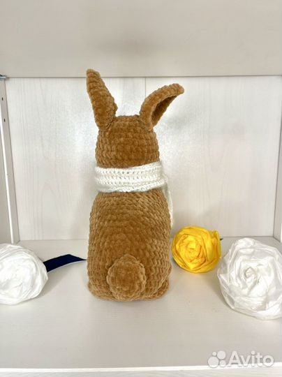 Вязаные игрушки амигуруми кролик