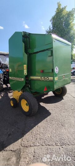 Пресс-подборщик John Deere 590, 1996