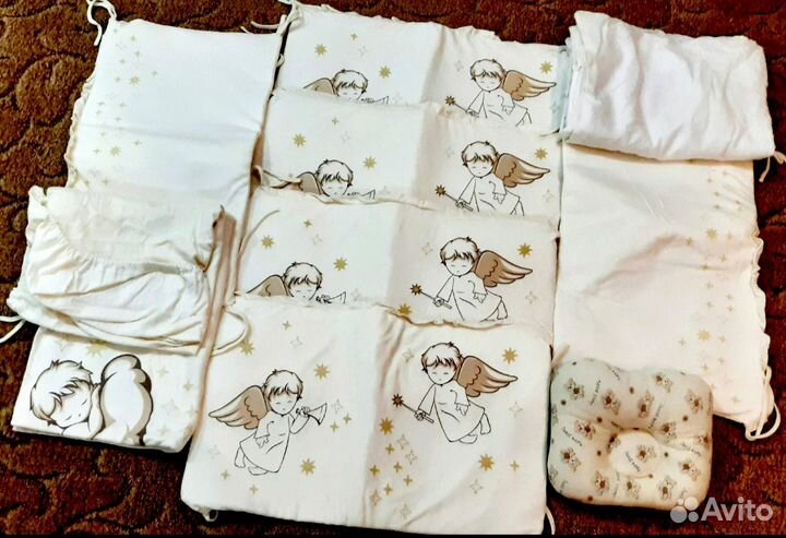 Бортики на кроватку