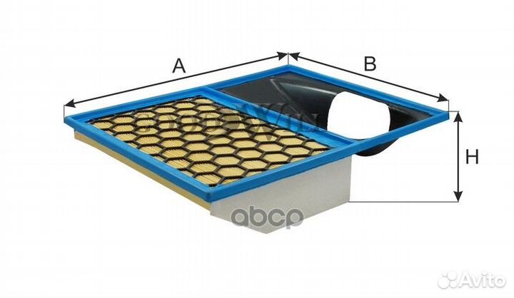 Фильтр воздушный (внешний) AG1058 AG1058 Goodwill