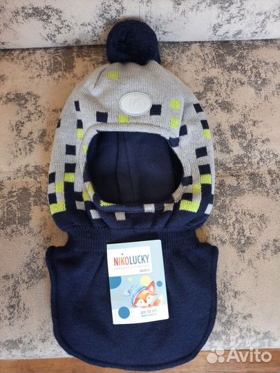 Шапка шлем новая