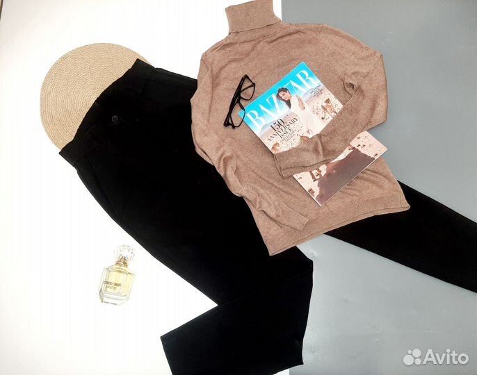 Водолазка брюки бананы классика 42 44