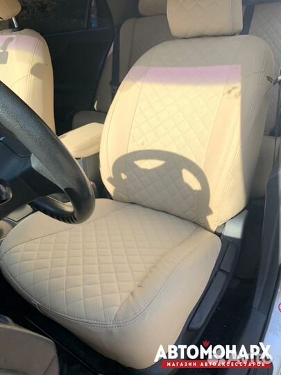 Чехлы модельные Toyota Corolla X (Экокожа)