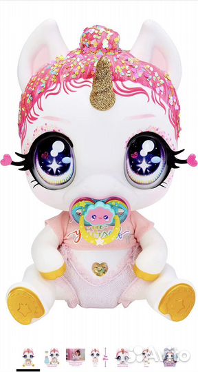 Glitter Babyz Unicorn Baby белый Единорог