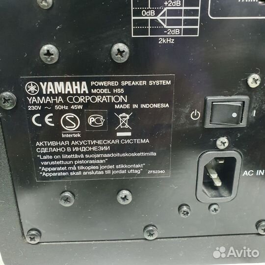 Акустическая система yamaha HS5 (и68)