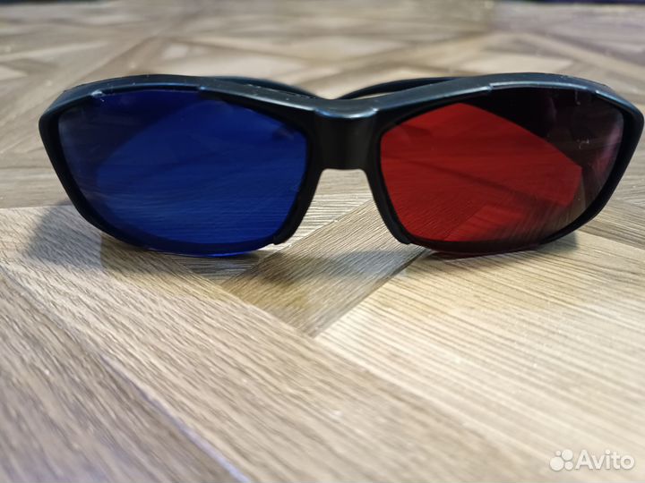 Очки 3D discover анаглифные красно-синие