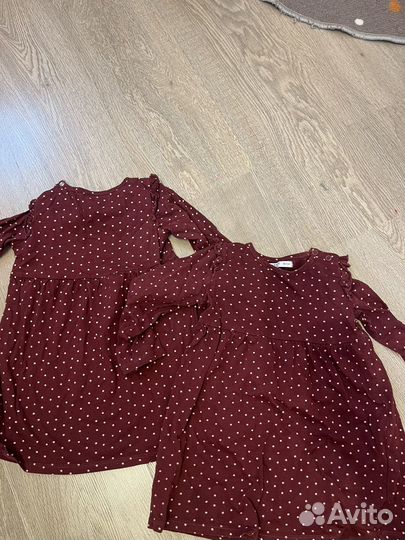 Вещи пакетом на девочку 92 98 zara hm