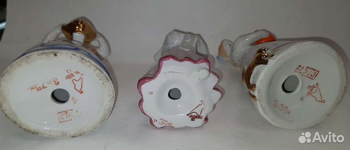 Олимпийский мишка, фарф Дулево