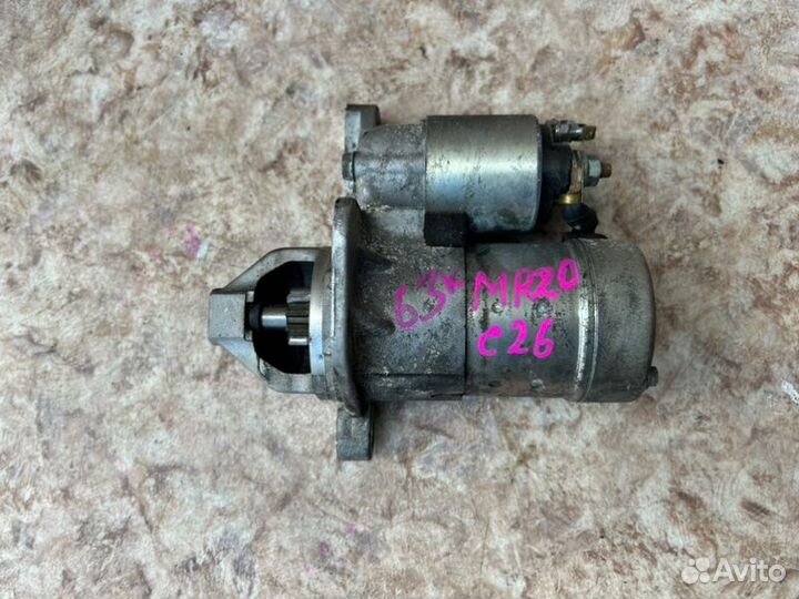 Стартер nissan serena