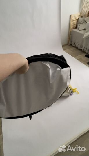 Фон на пружине черно/белый 1,40 на 2,30