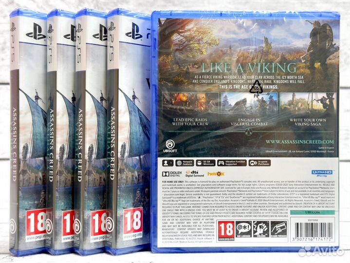 Assassin's Creed: Вальгалла (PS5) NEW