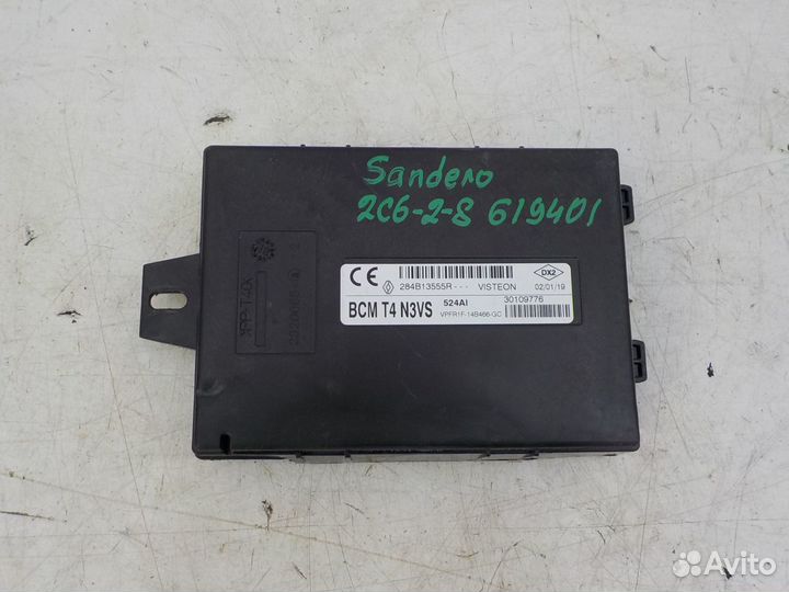 Блок управления климатом на Renault Sandero