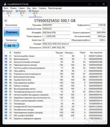 Жесткий диск HDD