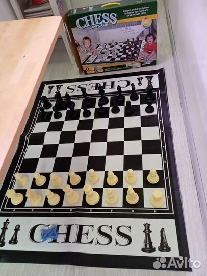 Шахматы напольные, садовые