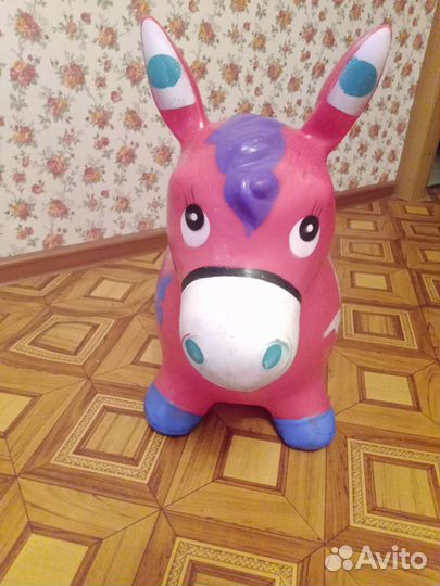 Игрушка ослик -прыгун