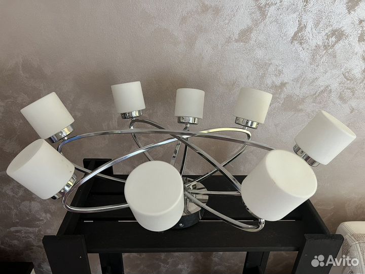 Люстра потолочная светодиодная б/у