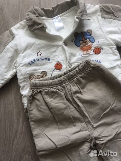 Детский костюм утепленный