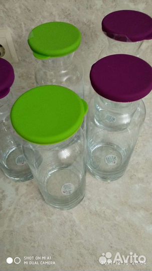 Бутылка с крышкой (декантер), новый