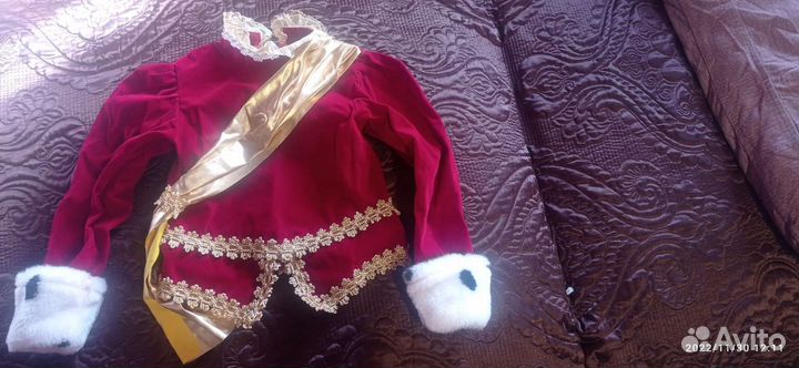 Новогодний костюм короля