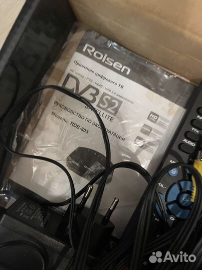 Приемник цифрового тв rolsen rdb-803