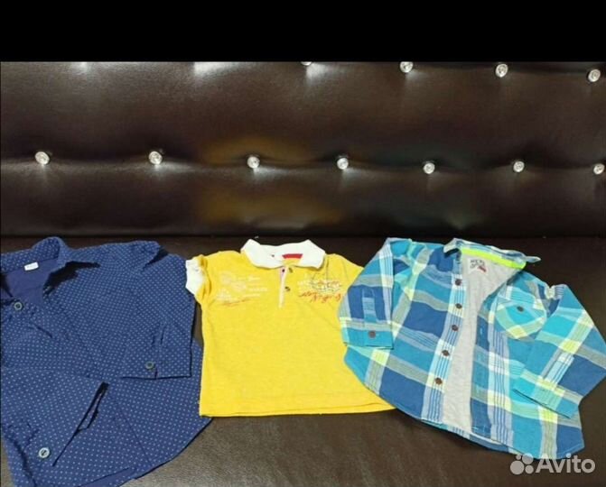 Рубашки пакетом для мальчика