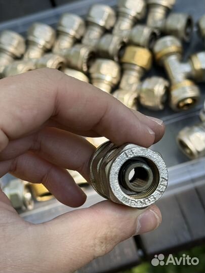 Фитинги valtec 16мм для металлопластиковых труб