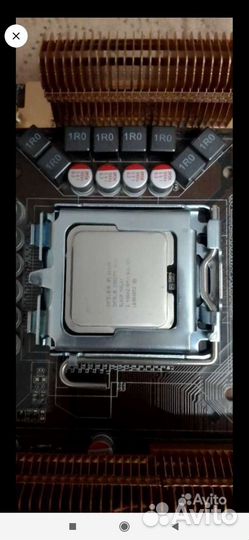 Материнская плата с процессором и памятью 8 гб