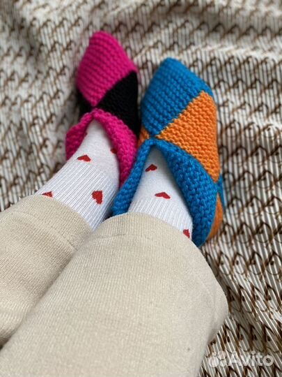 Вязанные следки