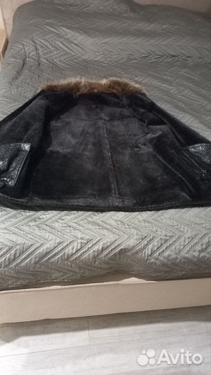 Кожаная куртка мужская пилот новая
