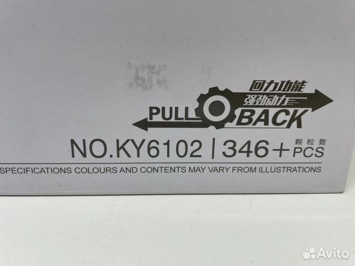 Конструктор Project D Гоночный авто ky6102