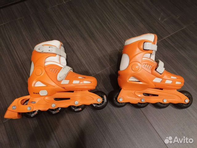 Роликовые коньки детские раздвижные размер30-33