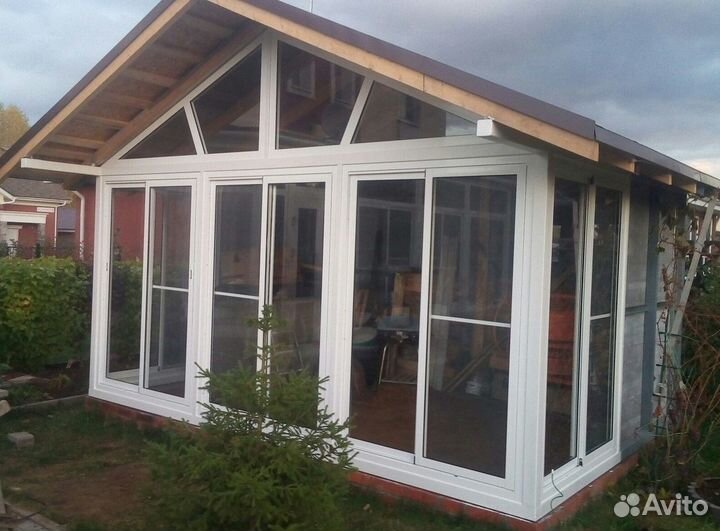 Остекление веранды
