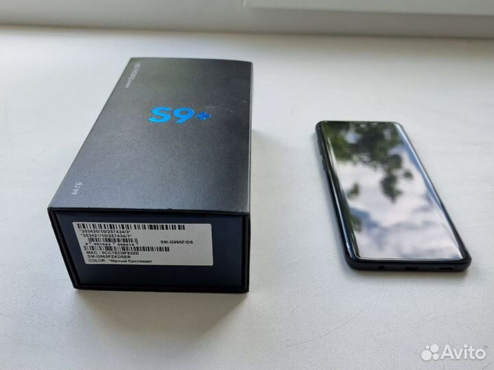 Samsung Galaxy S9 Plus, 4/64 ГБ
