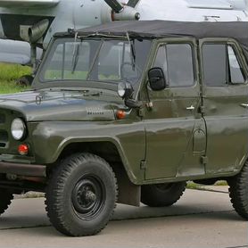 Бумажная модель Автомобиль УАЗ-469