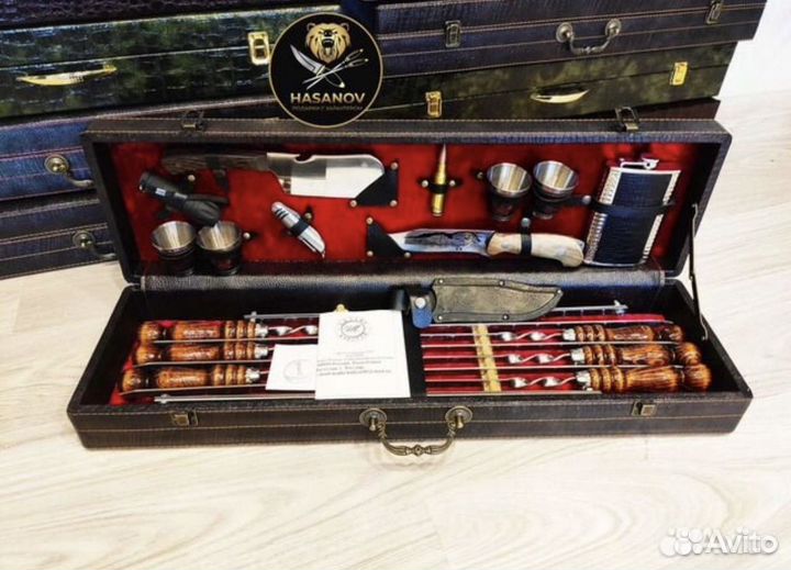 Подарочный шашлычный набор