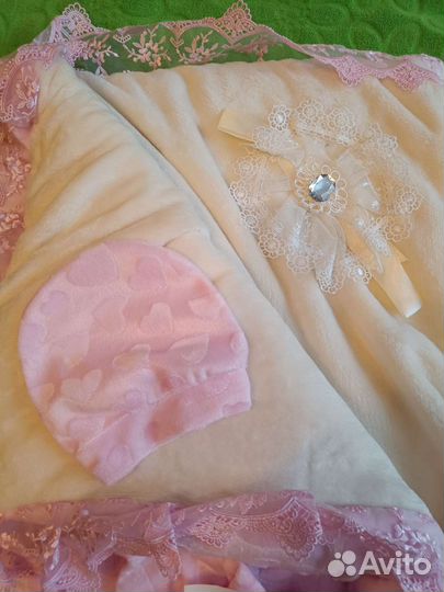 Конверт на выписку для девочки