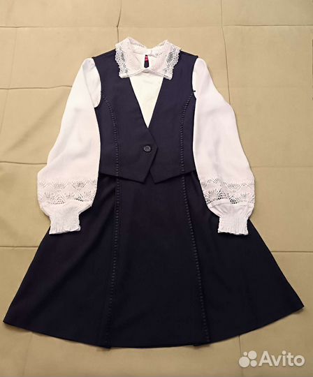 Школьная форма синяя