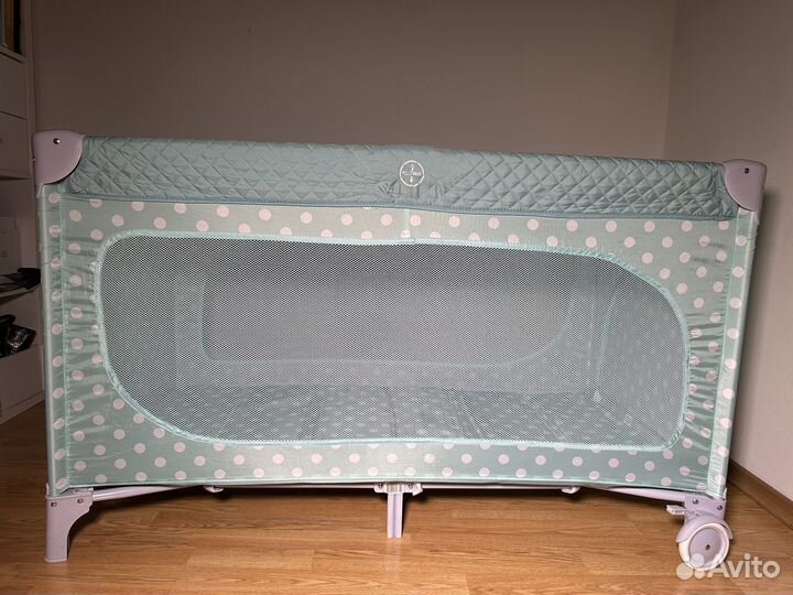 Комплект манеж - кровать Happy Baby Martin, слипик