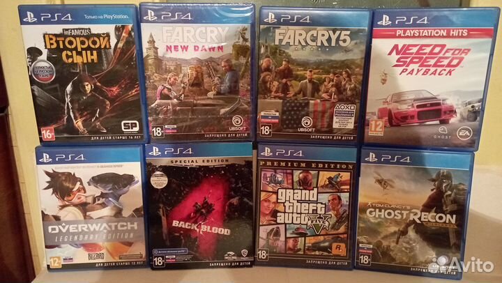 Игры Sony PS4,5 обмен