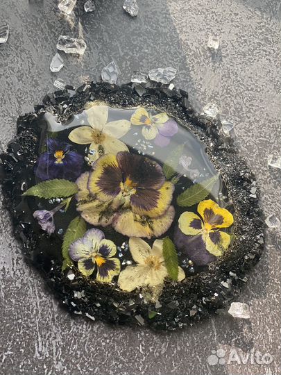 Подставка с сухоцветами