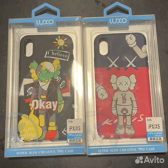 Чехлы luxo kaws iPhone x xs