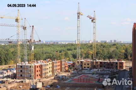 Ход строительства ЖК «Волжская рапсодия» 3 квартал 2023